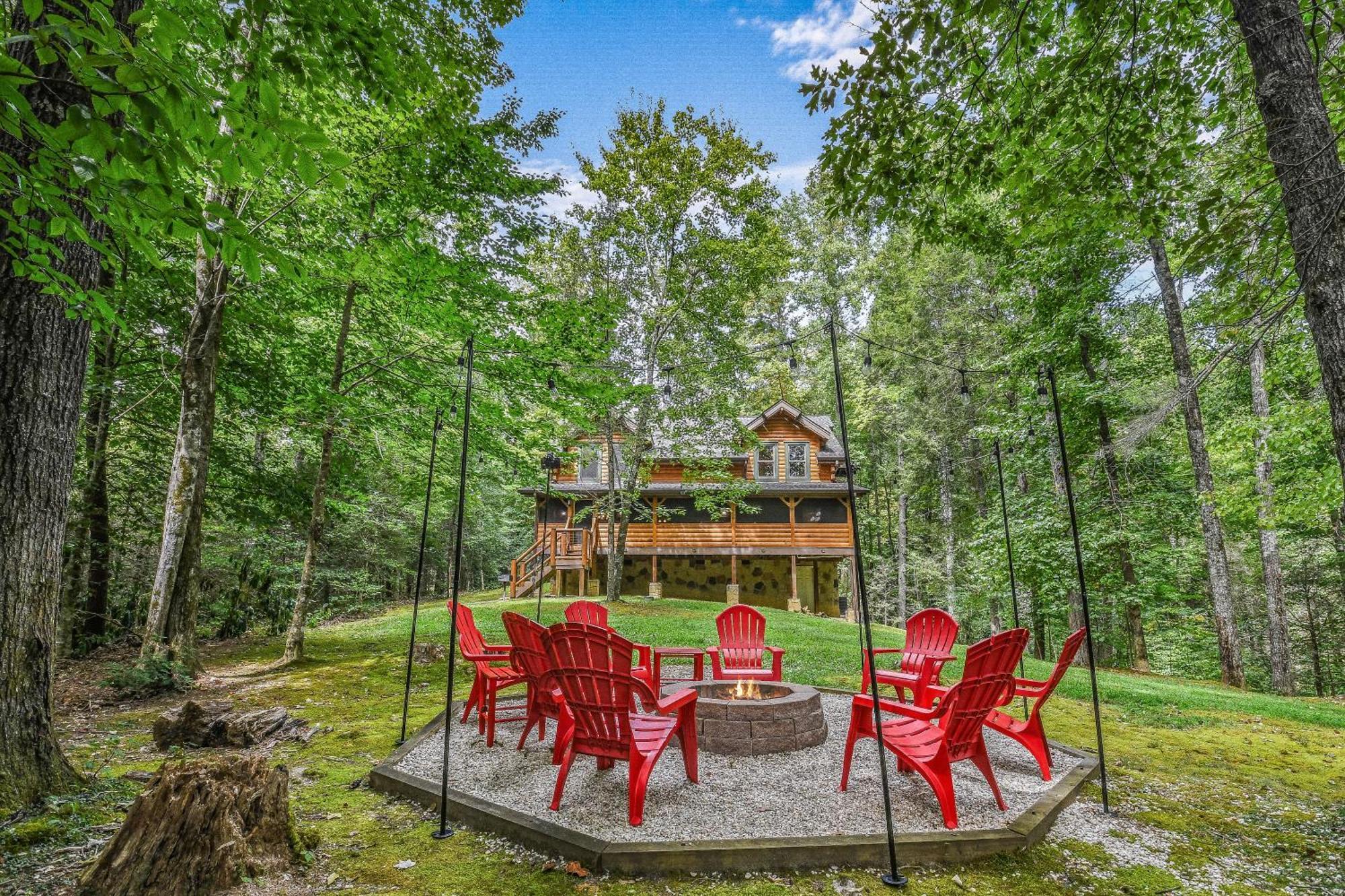 Mountain Spirit Cabin Waldens Creek Exterior foto